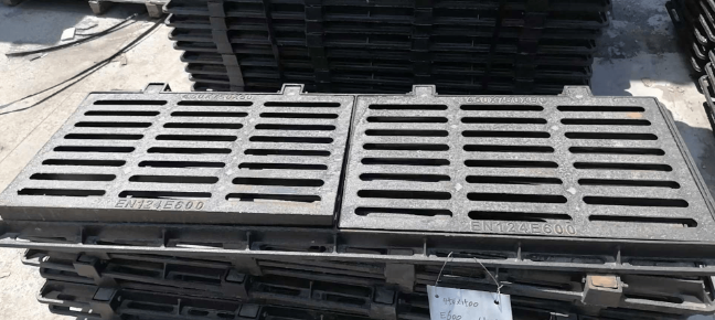 长顺球墨铸铁连体双篦展示